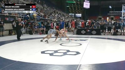 126 lbs Champ. Rd Of 256 - Kellen Williams, Kansas vs Brandon Avila Ramos, Nevada