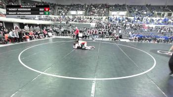 190 lbs Brady Sprangers, Kaukauna vs Rowdy Herrmann, Holmen