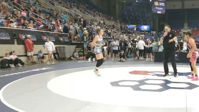 130 lbs Champ. Rd Of 128 - Alyssa Ornelas, Colorado vs Sydney Cannon, Illinois