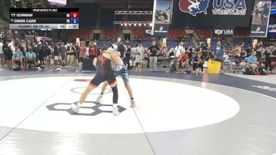 100 lbs Champ. Rd Of 64 - Ty Gorman, Georgia vs Owen Carr, Pennsylvania
