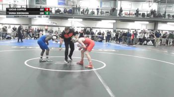 118 lbs Semifinal - Lucas Copper, Central Catholic vs Dunia Sibomana, Long Beach