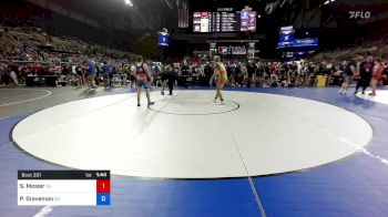 132 lbs Rnd Of 128 - Spencer Mosier, Kansas vs Parker Graveman, South Dakota