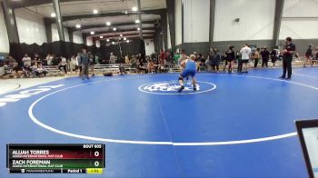 190 lbs 1st Place Match - Alijah Torres, Askeo International Mat Club vs Zach Foreman, Askeo International Mat Club
