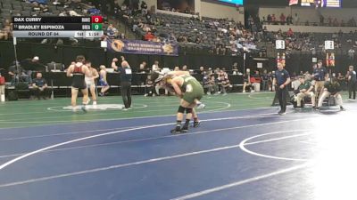 165 lbs Round Of 64 - Dax Curry, Rancho Bernardo (SD) vs Bradley Espinoza, Brea Olinda (SS)
