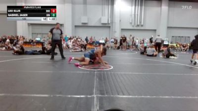 125 lbs Round 3 (4 Team) - Leo Ellis, Rabbit Wrestling Club vs Gabriel Jager, Slate Wrestling Academy