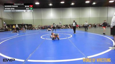 80 lbs Rr Rnd 1 - Jackson Parker, OK Elite 12U Orange vs Jayden Otto, Mojo 12U