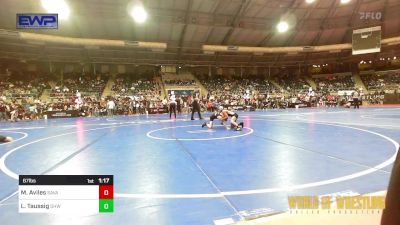 67 lbs Round Of 64 - Matthew Aviles, Savage House Wrestling Club vs Luke Taussig, Greater Heights Wrestling