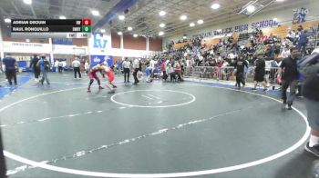 138 lbs Cons. Round 3 - Raul Ronquillo, Downey vs Adrian Drouin, Harvard-Westlake