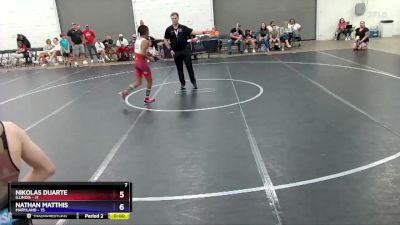 106 lbs Quarterfinals (8 Team) - Vannak Khiev, Illinois vs Evan Durand, Maryland