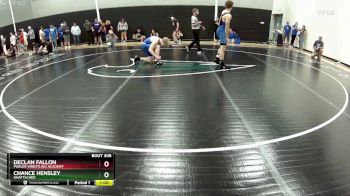 144 lbs Cons. Round 2 - Declan Fallon, Purler Wrestling Academy vs Chance Hensley, Unattached