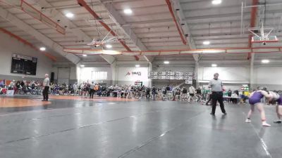 130 lbs Champ. Round 2 - Ariel Stanley, Eaton High School vs Anna Buurma, Fowlerville (Girls)