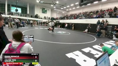 144 lbs Cons. Round 1 - Isaiah Remacle, Wind River vs Colter Tims, Mountain View