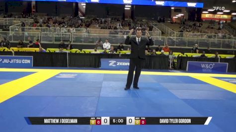 David Tyler Gordon vs Matthew J Degelman 2025 Pan Jiu Jitsu IBJJF Championship