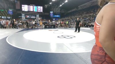 135 lbs Champ. Rd Of 128 - Taylor Ward, Oregon vs Elliana Vokaty, South Carolina