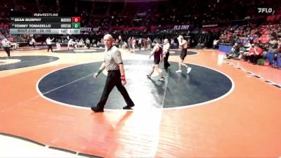 2A 165 lbs Cons. Round 1 - Sean Murphy, Mascoutah vs Tommy Tomasello, Crystal Lake (Central)