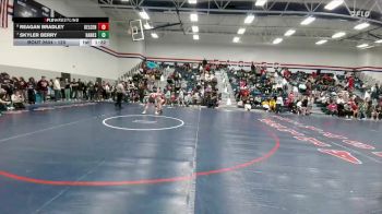 120 lbs 7th Place Match - Skyler Berry, El Paso Hanks vs Reagan Bradley, Keller Central