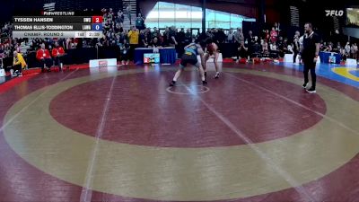 71kg Champ. Round 2 - Tyssen Hansen, Dinos Wrestling Club vs Thomas Ellis-Toddington, Lethbridge Amateur Wrestling Association