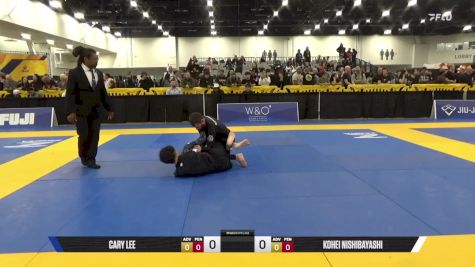 Kohei Nishibayashi vs CARY LEE BINGHAM 2025 World IBJJF Jiu-Jitsu No-Gi Championship