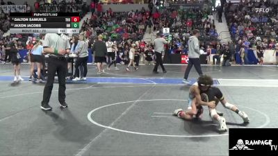70 lbs Quarterfinal - Jaxon Jacobs, Hays WC vs Dalton Samuels, Thunderbird