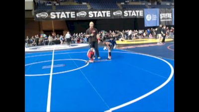43 lbs Cons. Round 3 - Zahvyn Virdi, Washington vs Alexander Bustamante, Victory Wrestling-Central WA