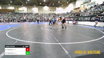 182 lbs Consi Of 16 #2 - Antonio Correa, KTWC vs Hector Ramirez, Farmersville Farmboyz