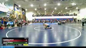 170 lbs Semifinal - Gunner Giulio, Coeur D Alene vs Izack McNeal, Potlatch