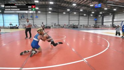 110 lbs Round 5 - 3:00pm Friday - Jaxon Powell, Rough House W.C., CA vs Quade Robinson, Select