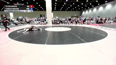 113 lbs Champ. Rd Of 32 - Zy'ion Martin, Vortex Wrestling Club vs Atreyu Whitten, Open Mats