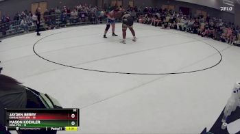 288 lbs Round 6 (8 Team) - Mason Koehler, Iowa PWC vs Jayden Berry, Kansas Rattlers