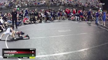 85 lbs Semis & 1st Wrestleback (8 Team) - Mason Rivera, Kansas Copperhead vs Ryker Alba, Team Oregon