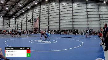 117 lbs Quarterfinal - Celine Frank, Michigan Wrestling Academy vs Hailey Korporal, Eastbrook