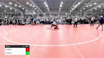 152 lbs Consi Of 8 #1 - Caleb Mata, TX vs Justin Hood, RI