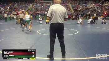 2A 195 lbs Quarterfinal - Zack Evans, Bandys vs Ray Laney, Brevard