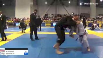 AUSTIN RASHAD vs VICTOR BARRETO 2021 American National IBJJF Jiu-Jitsu Championship