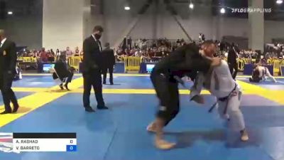 AUSTIN RASHAD vs VICTOR BARRETO 2021 American National IBJJF Jiu-Jitsu Championship