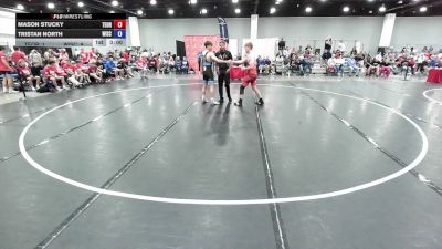 157 lbs Mason Stucky, Team Oregon vs Tristan North, Wisconsin