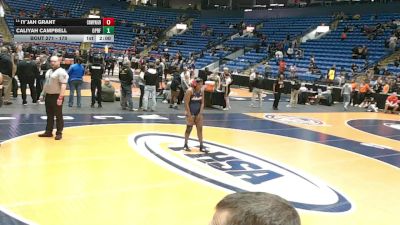 170 lbs Cons. Round 2 - Iy`Jah Grant, Champaign (Central) vs Caliyah Campbell, Oak Park (O.P.-River Forest)