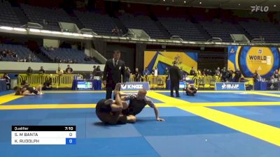 STEFFEN M BANTA vs KAYA RUDOLPH 2022 World IBJJF Jiu-Jitsu No-Gi Championship