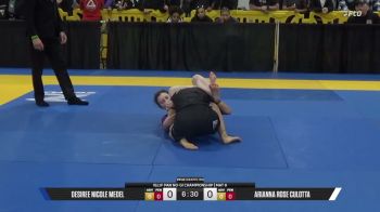 Arianna Rose Culotta vs Desiree Nicole Medel 2026 Pan IBJJF Jiu-Jitsu No-Gi Championship