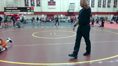165 lbs Semifinal - Adrien Reyes, Oregon State vs Frank Almaguer, Cal Poly Humboldt