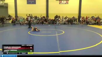 45 lbs Round 3 - Jaxon Cardinal, MN Elite vs Charles Wenninger, Summit Wrestling Academy