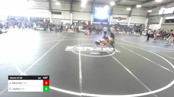 132 lbs Round Of 32 - Jason Ramirez, Painted Desert WC vs Caden Leyba, Stingrays