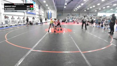 150 lbs Round Of 16 - Bentley Colp, Team Gotcha Blue vs RJ Whorton, Untouchables