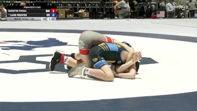 35 lbs Semis - Quintin Faull, Red Wave Wrestling vs Liam Reeves, Steel Valley Renegades