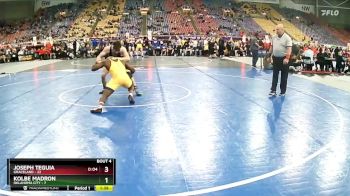 174 lbs Placement (4 Team) - Kolbe Madron, Oklahoma City vs Joseph Teguia, Graceland