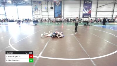 100 lbs Round Of 16 - Lily Prendergast, NC vs Emelly Diaz Santos, NJ