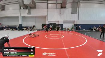 52 lbs Cons. Semi - Kacen Hinojos, Texas Elite Wrestling Club vs Acen Sapien, Wesley Club Wrestling