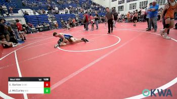 106 lbs Final - Ethyn Barlow, Division Bell Wrestling vs Jackson McCurley, Norman Grappling Club