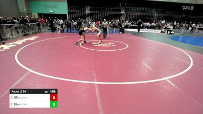 132 lbs Round Of 64 - Austin Ellis, Davis vs Samuel Blue, Lassen