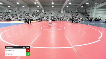 106 lbs Consi Of 32 #2 - Oscar Gauna, KS vs Breckin Henry, WY